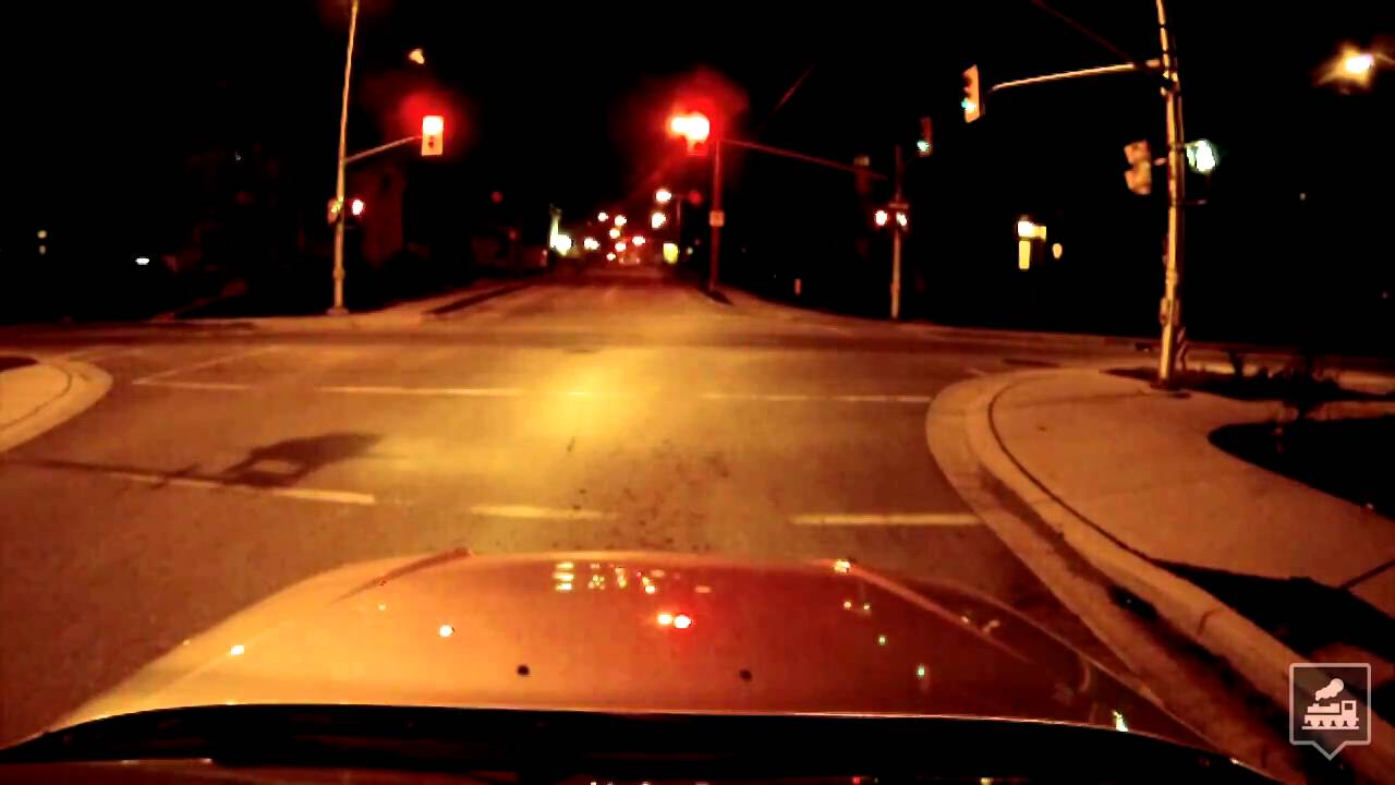 Night Driving in London, ON (Time Lapse)