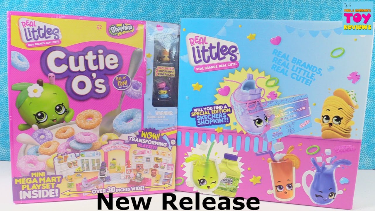 Shopkins Real Littles Mini Mega Mart Blind Bag Toy Unboxing Review | PSToyReviews
