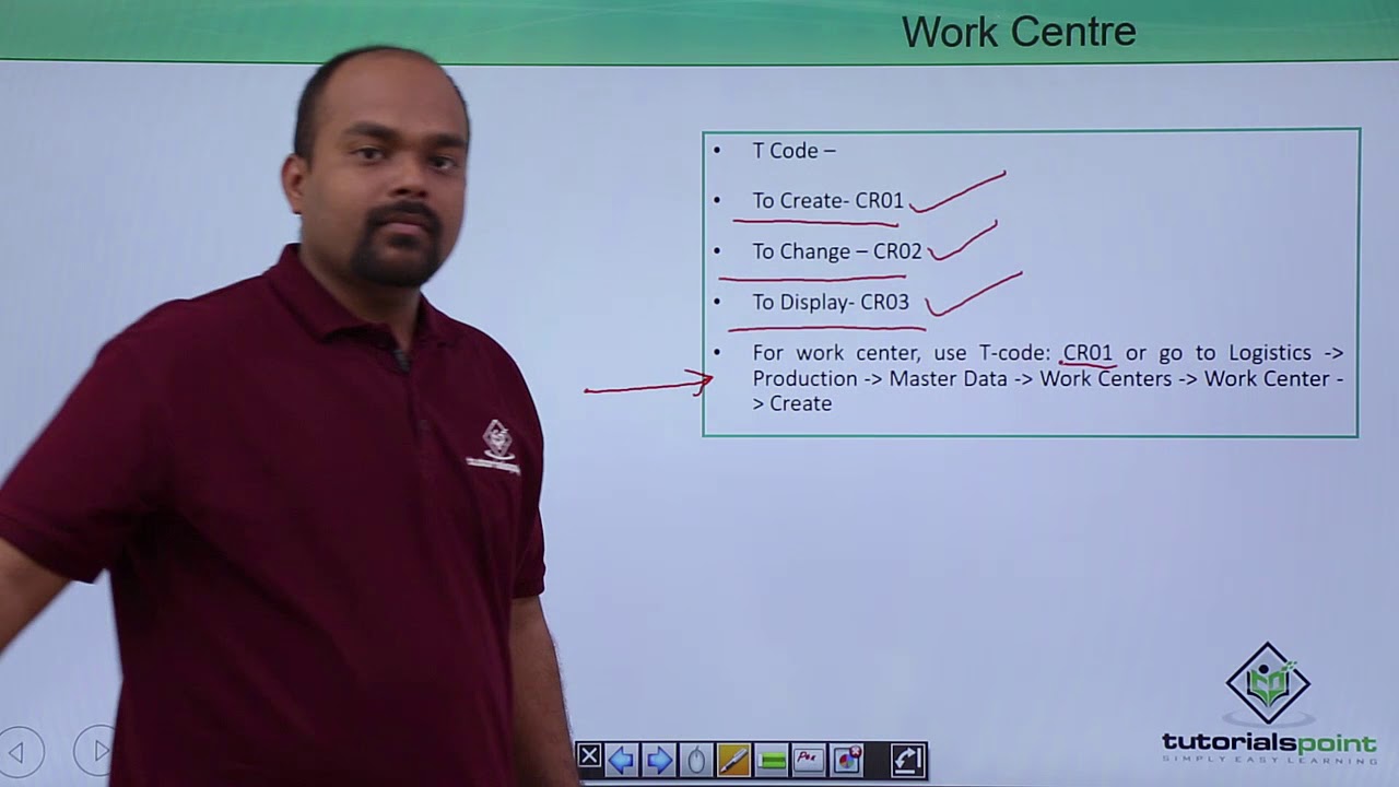 SAP PP - WORK CENTRE INTRODUCTION