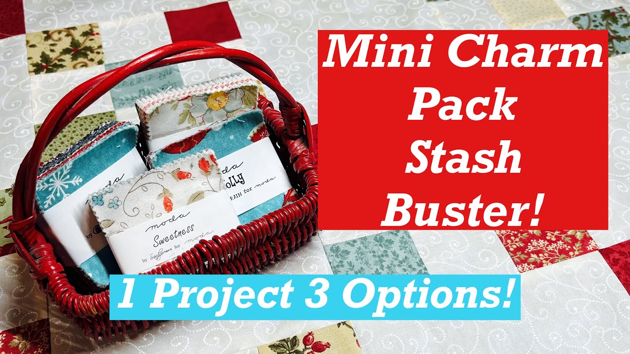 Mini Charm Pack Stash Buster!