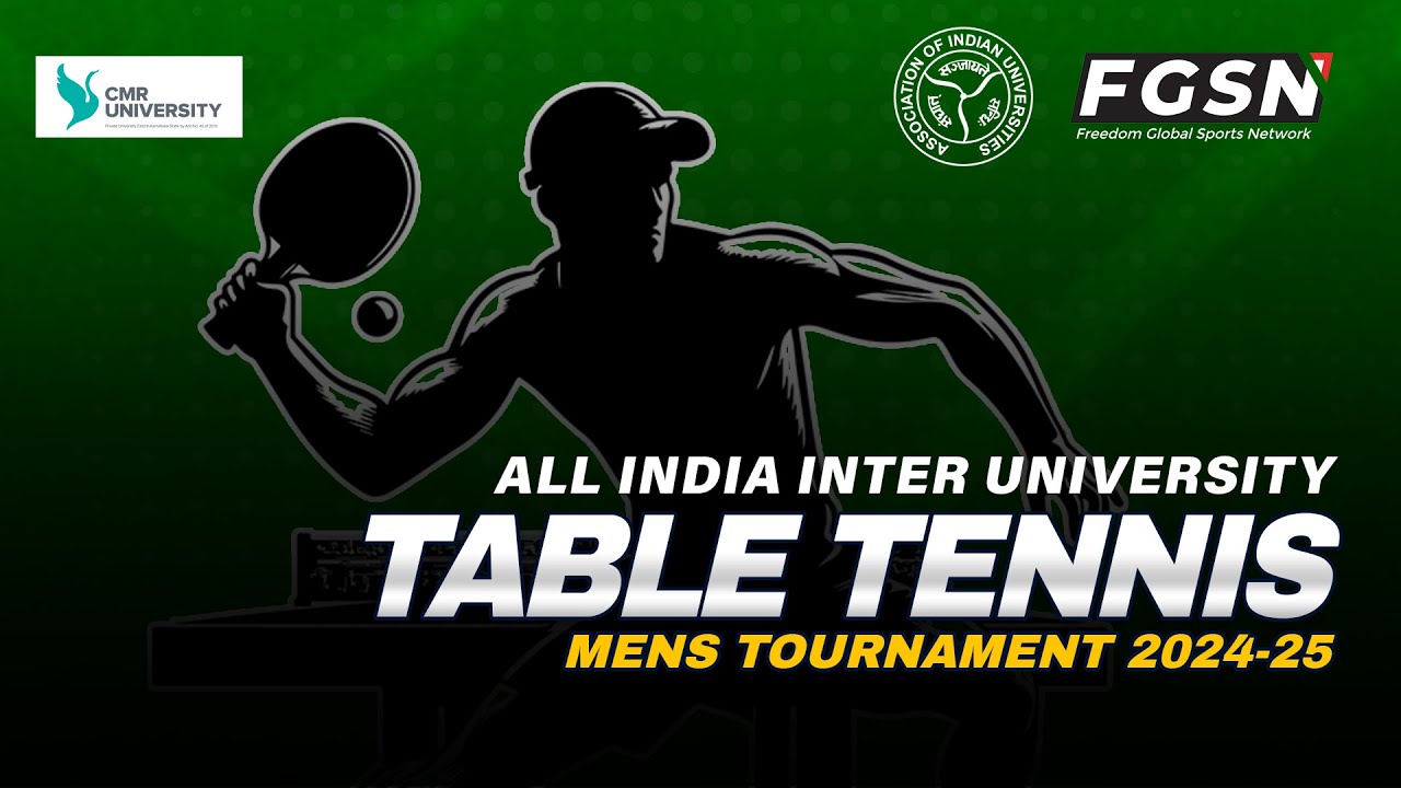 ALL INDIA INTER UNIVERSITY TABLE TENNIS TOURNAMEMT MEN [ DAY 2 ]