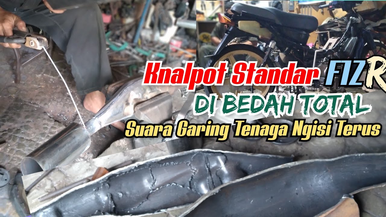 Bedel Knalpot Standar F1ZR Garing Tenaga Full‼️ini caranya