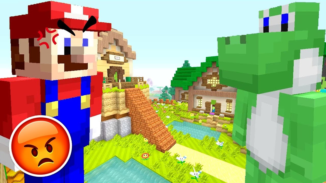 MARIO'S DAY OFF WORK! *ANGRY!* | Super Mario Series | Minecraft [279]