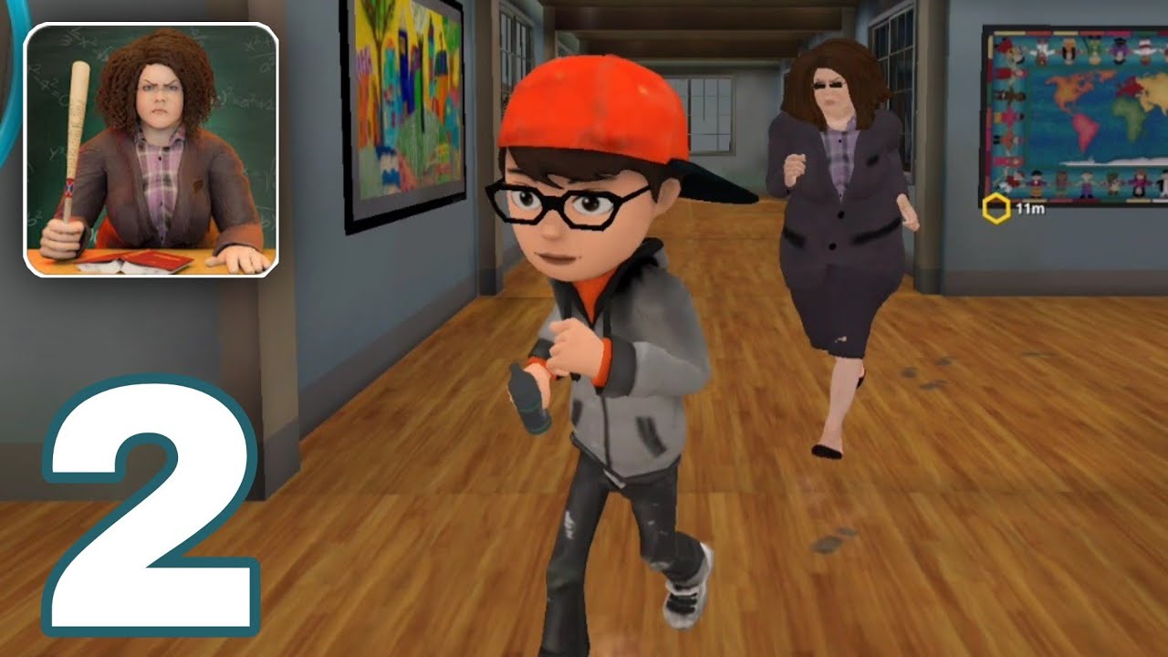 Scare Scary Teacher 3D Gameplay Part 2 Level 6 To 10 (Android)