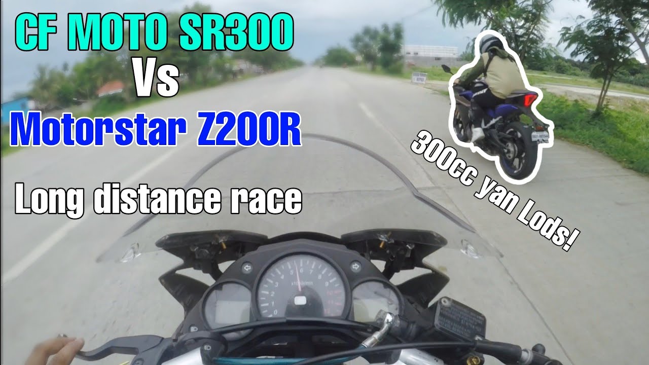 CF MOTO SR300 vs MOTORSTAR Z200R | NAKAKAGULAT NA RESULTA😳