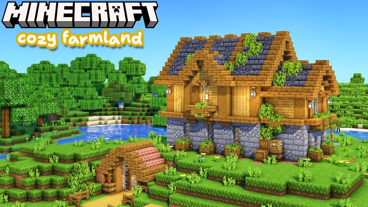 I Built a Mining Outpost For My Cozy Farming Forever World in Minecraft!