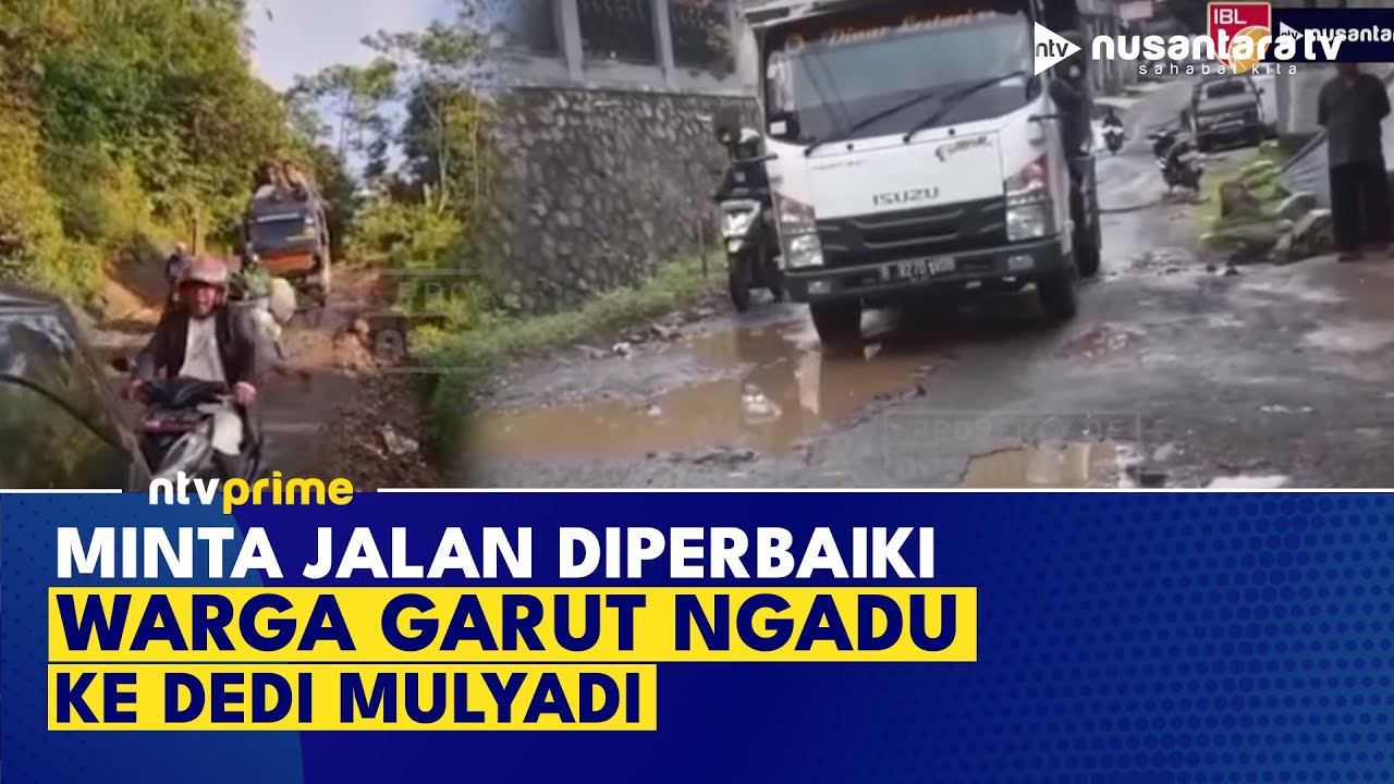 Viral! Protes Jalan Rusak, Warga Garut Ngadu ke Dedi Mulyadi Minta Jalan Diperbaiki | NTV PRIME