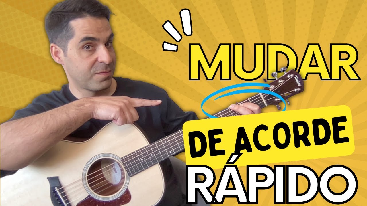 Um Truque Simples Para Mudar Rápido de Acorde | Escoladeguitarraonline.com