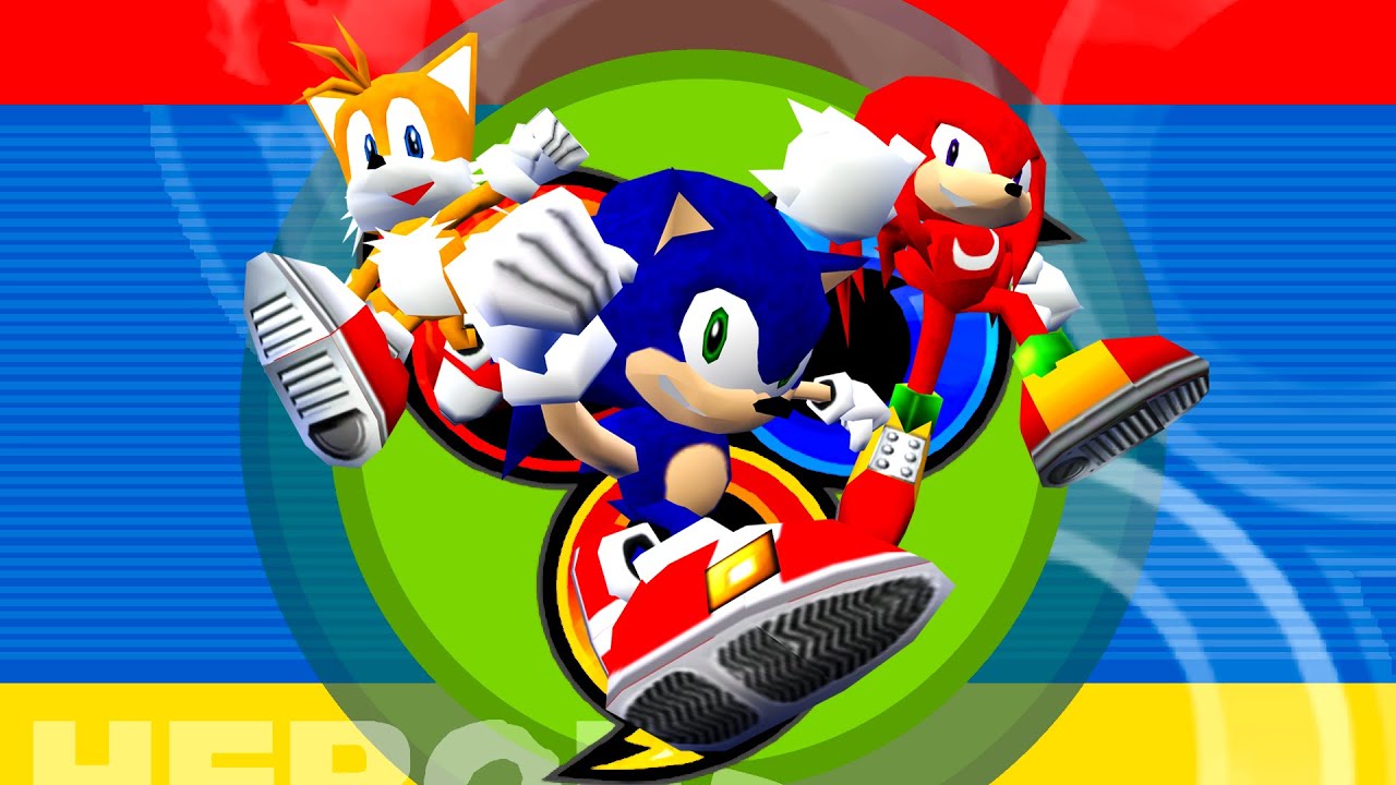A Dreamcast version of Sonic Heroes