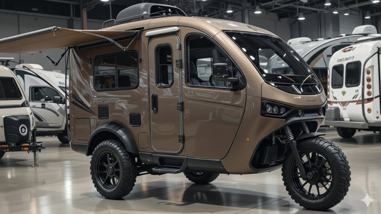 The Ultimate 2026 Luxury Off-Road Tricycle Camper – This Changes Adventure Travel Forever