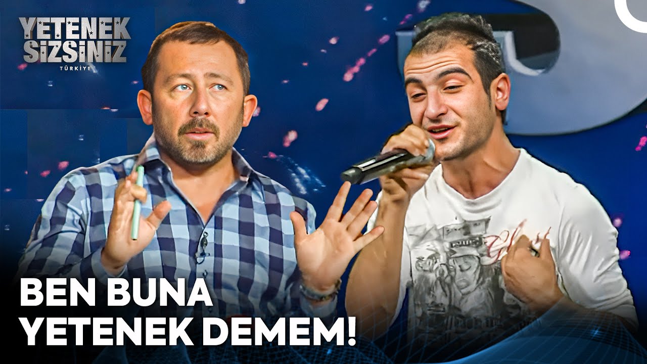 Arabesk Rap Sergen'e İşlemedi! 😲 | Yetenek Sizsiniz T&uuml;rkiye