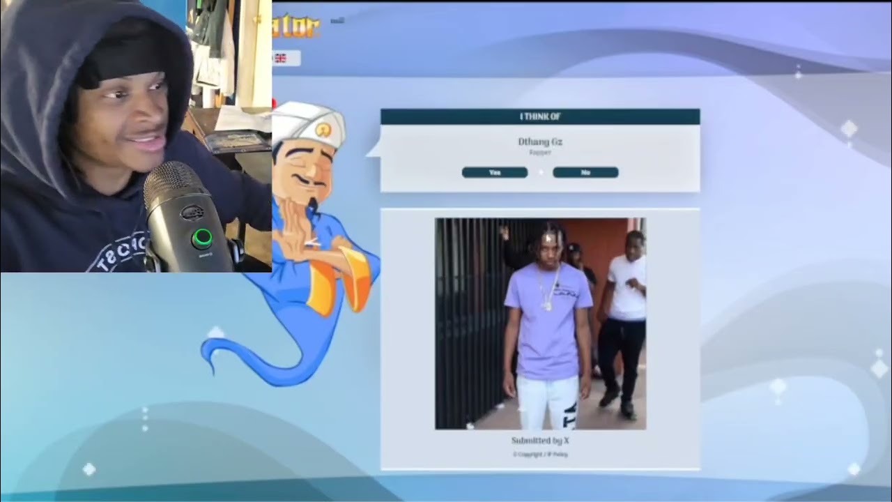 CAN THE AKINATOR GUESS NY DRILL RAPPERS?