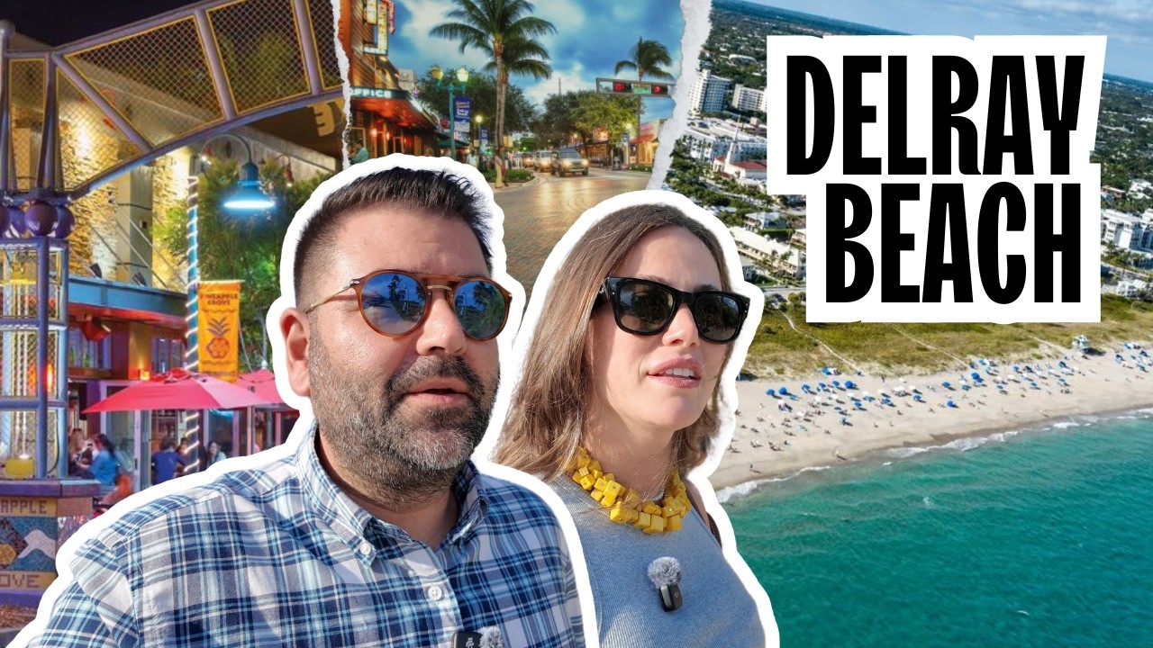 Miami'ye Komşu Gizli Güzellik: DELRAY Beach Turu! #kum #güneş #palmiye