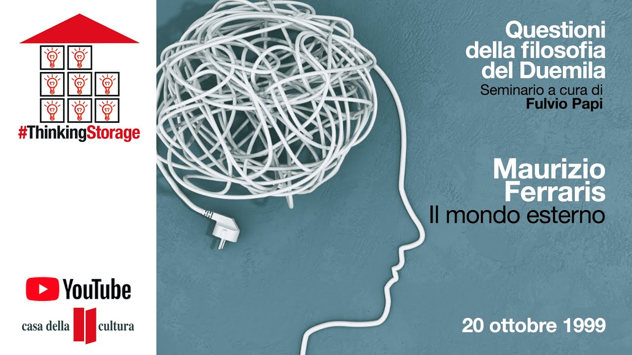Maurizio Ferraris: Il mondo esterno