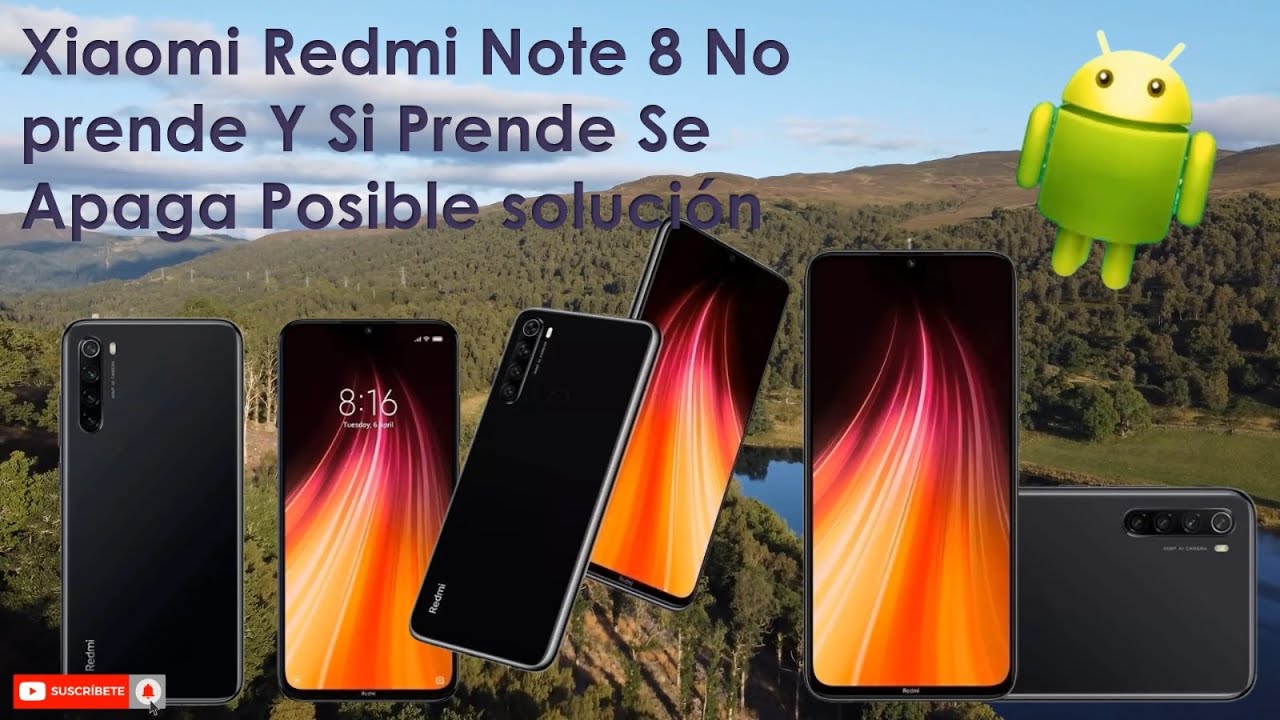 Xiaomi Redmi Note 8 No Prende Se Reinicia Costantemente