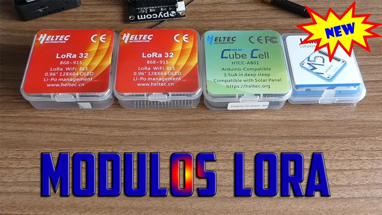 LoRa (15).: Nuevos módulos LoRa
