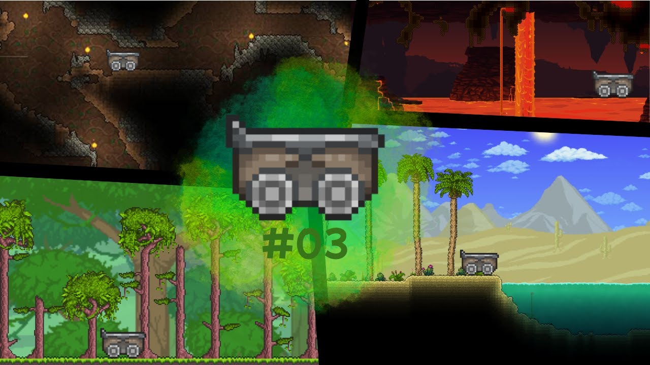 Terraria, but in a Minecart | #03 (Challenge series)
