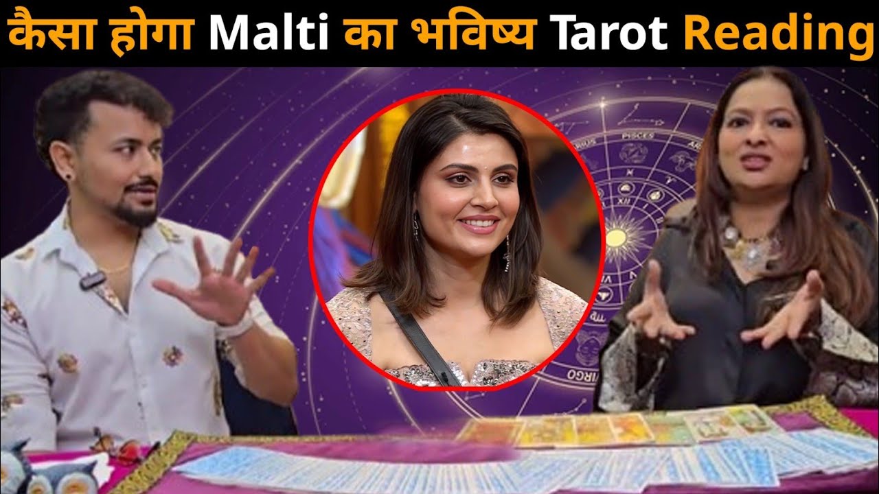 BiggBoss19 Malti chaher prediction tarot reading by Geetanjali Saxena on her journey and career 