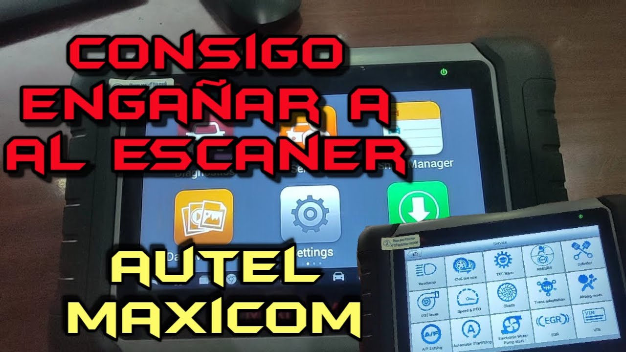 TRUCO Escaner AUTEL MaxiCOM MK808BT