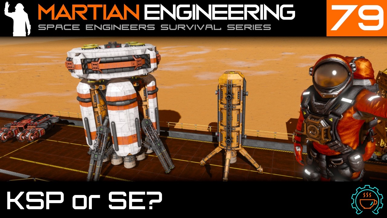 Полностью многоразовая ракета и ускорители! | Martian Engineering E79 | SE Survival