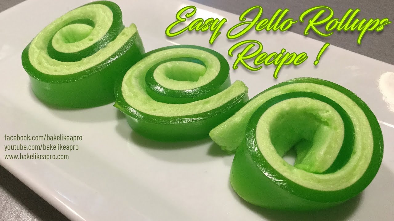 Fast JELLO Rollups Recipe