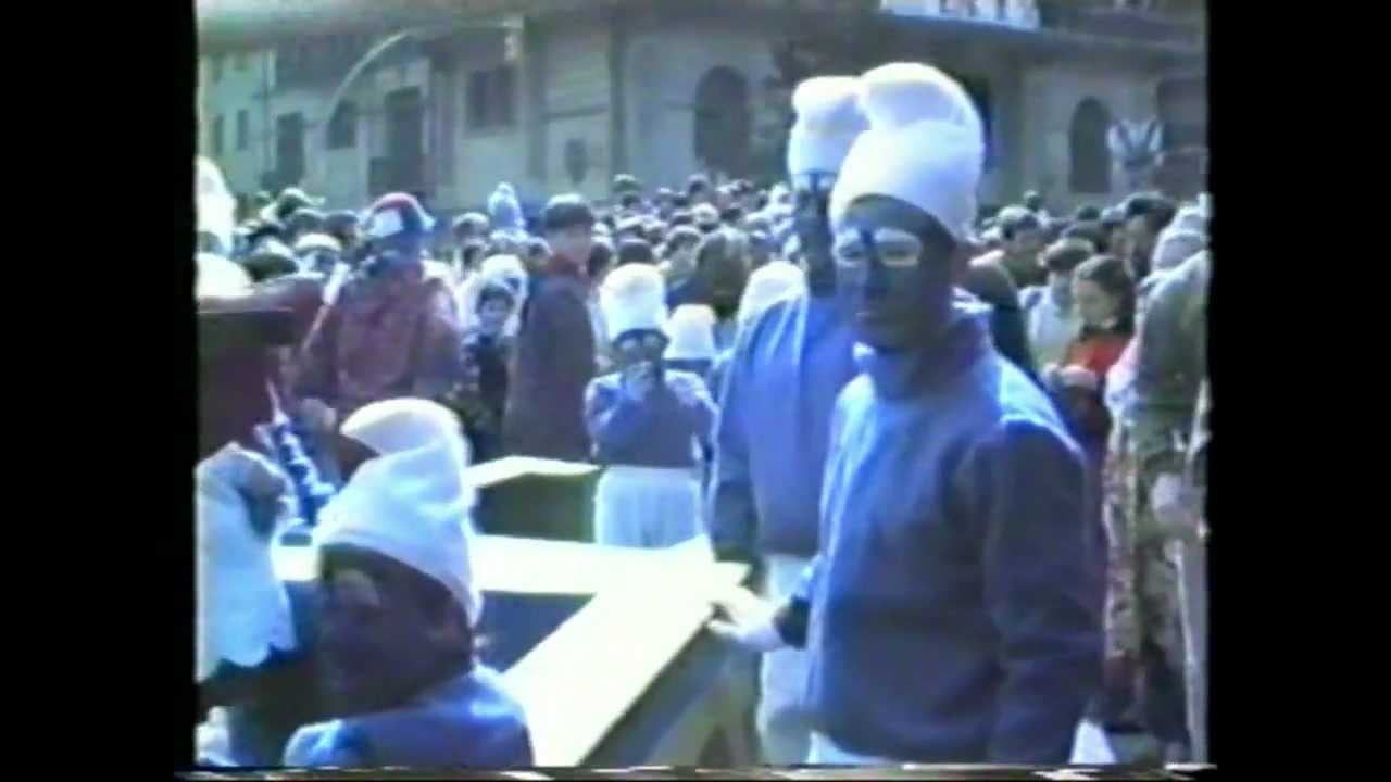 Carnaval de Tolosa - Tolosako Iñauteriak 1984 - Josetxo Guiu - Los Pitufos