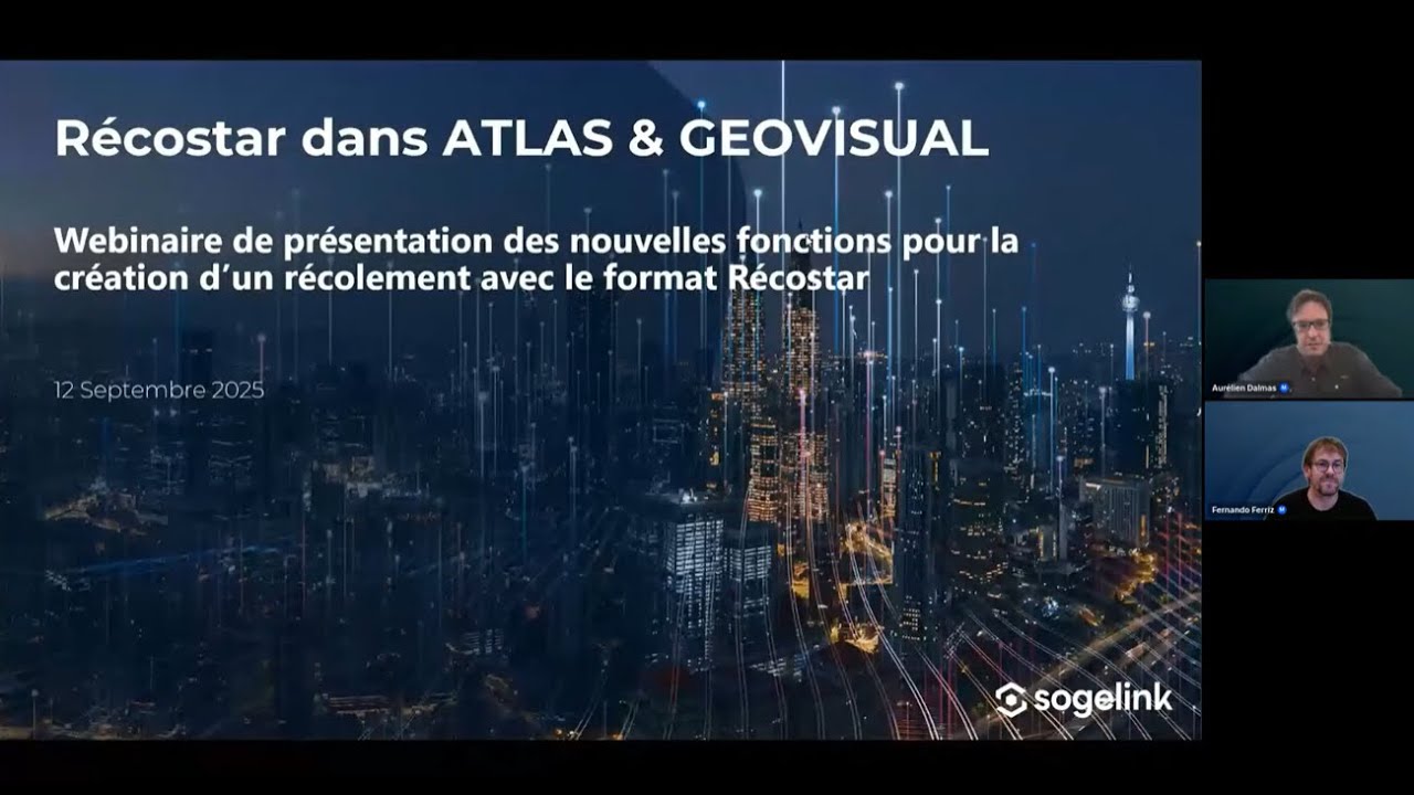 ▶️ Replay : comprendre et intégrer le format Recostar dans Atlas et Geovisual