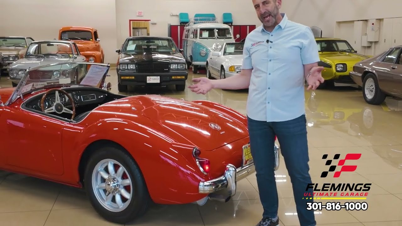 Introducing the 1960 MGA Roadster: A Timeless Classic with a Modern Twist!
