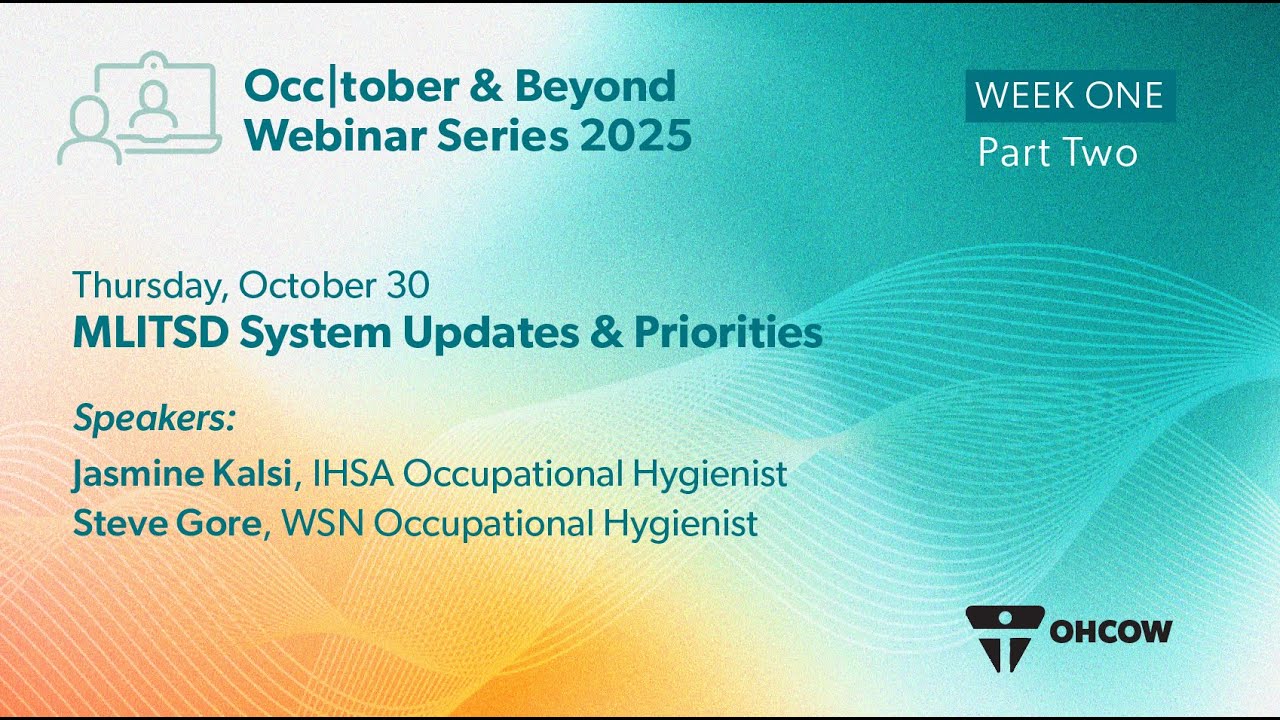 Occ|tober Week 1 Part 2: MLITSD System Updates & Priorities