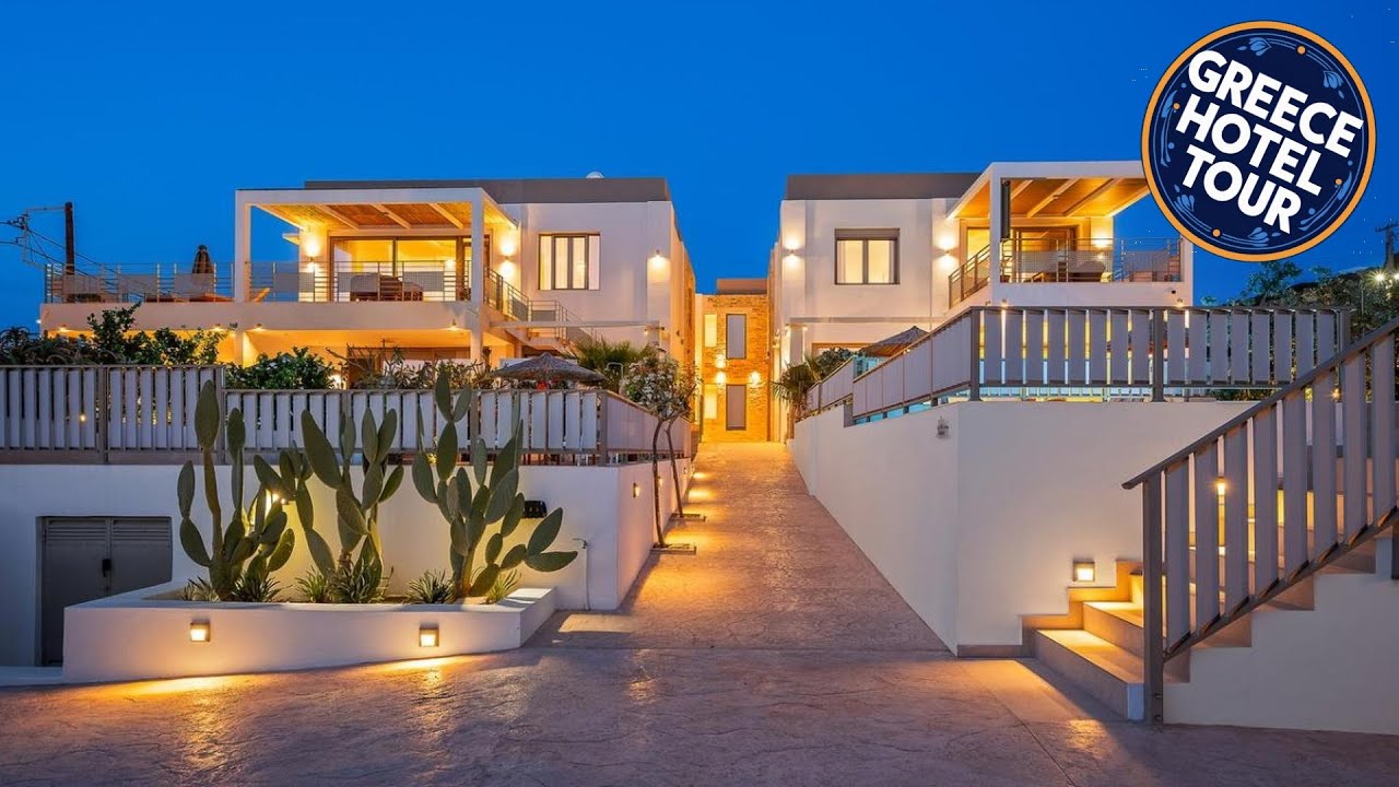Ammokrinos Luxury Homes, 150m From Sea | Crete Island, Greece | Hotel Review ⭐