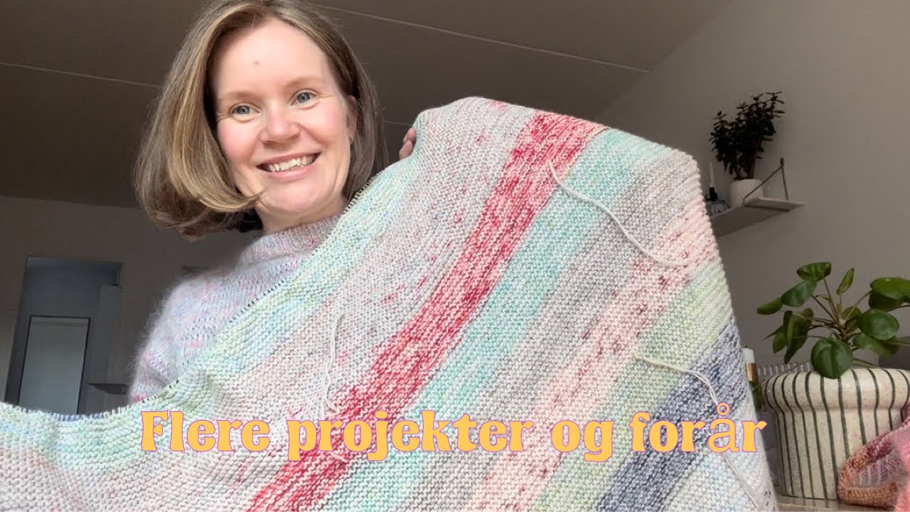 Strikkepodcast - forårsstemning og ny silkebase