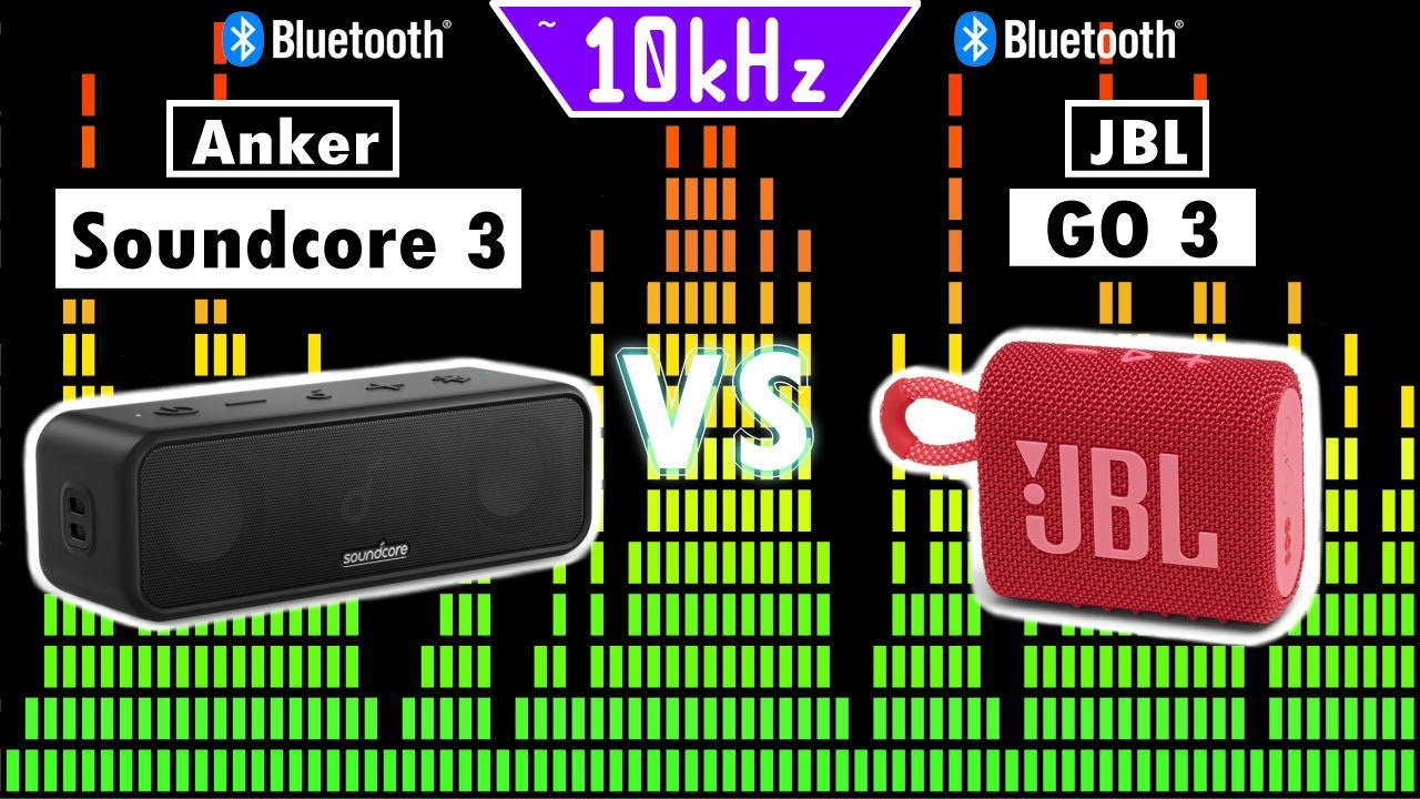 Anker Soundcore 3 vs. JBL GO 3 🔊 Comparison of speaker sound quality