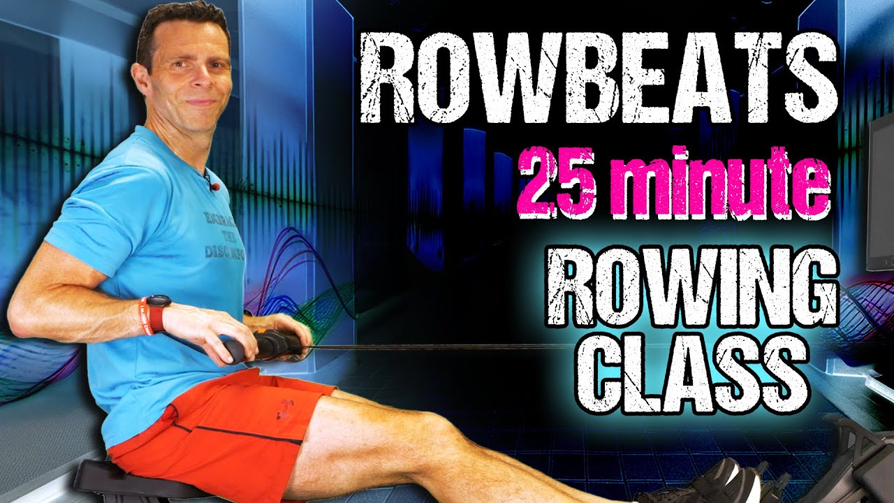 Intense 25 minute interval rowing workout | RowBeats Sweat Sesh: 25 Min Interval RowAlong Workout