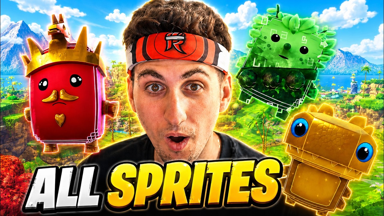 ALL *NEW* Sprites Collected! | 🟢Use Code 