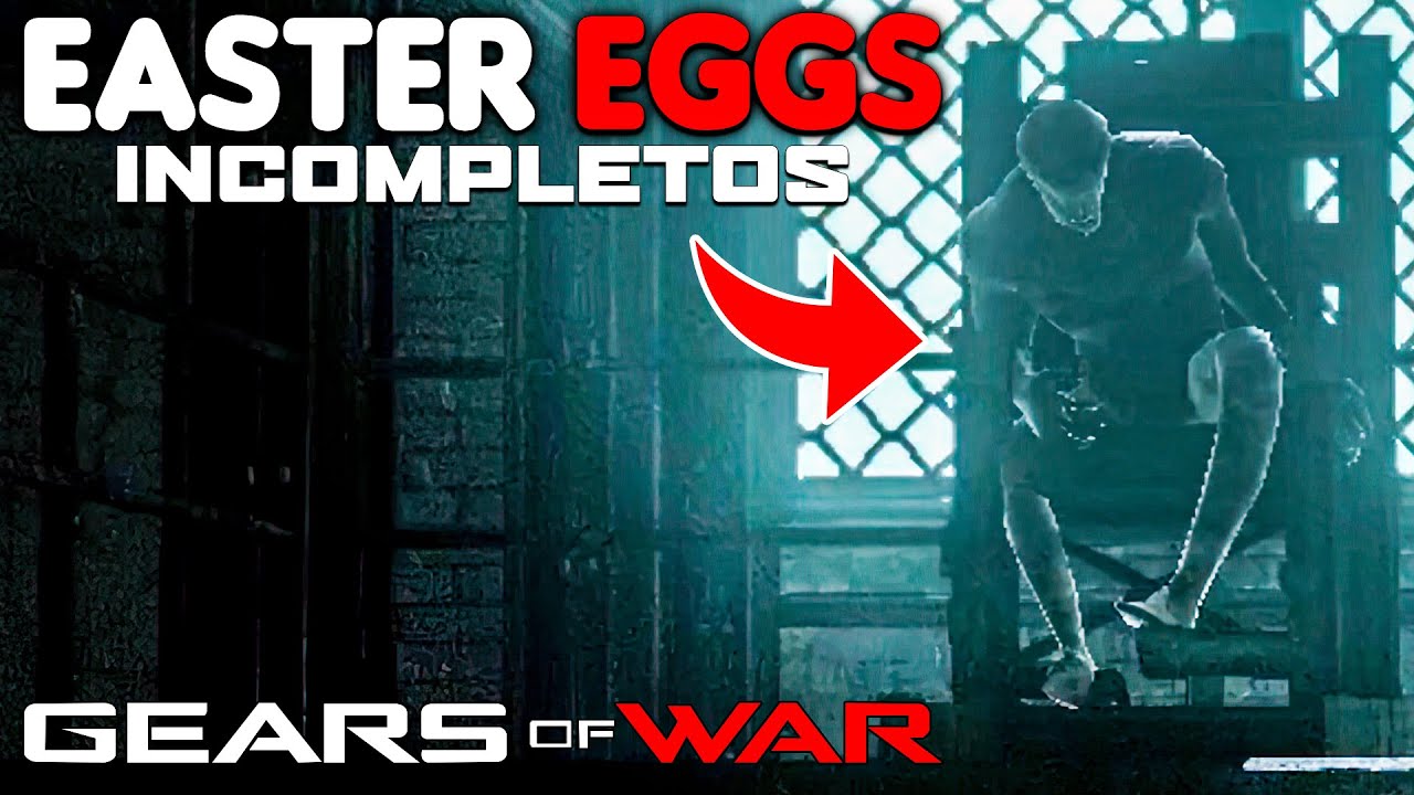 Los EASTER EGGS que NUNCA SE COMPLETARON en GEARS OF WAR