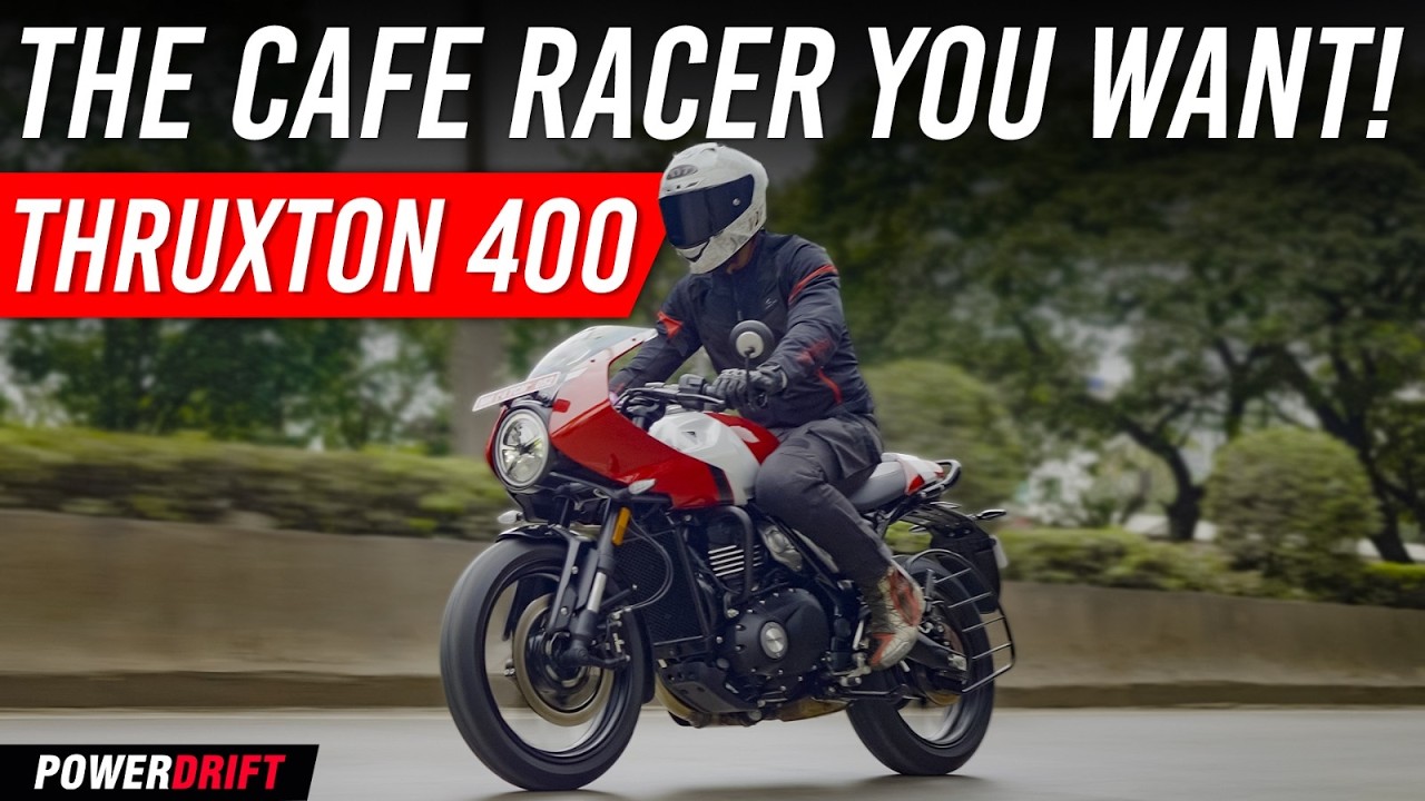 TRIUMPH THRUXTON 400 | The Speed 400 Goes Retro | PowerDrift