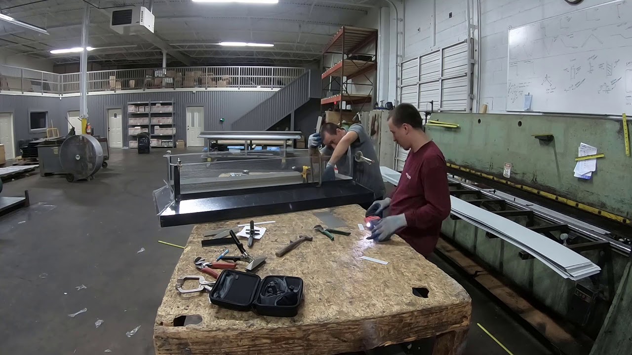 Making And Installing Matte Black Chimney Cap