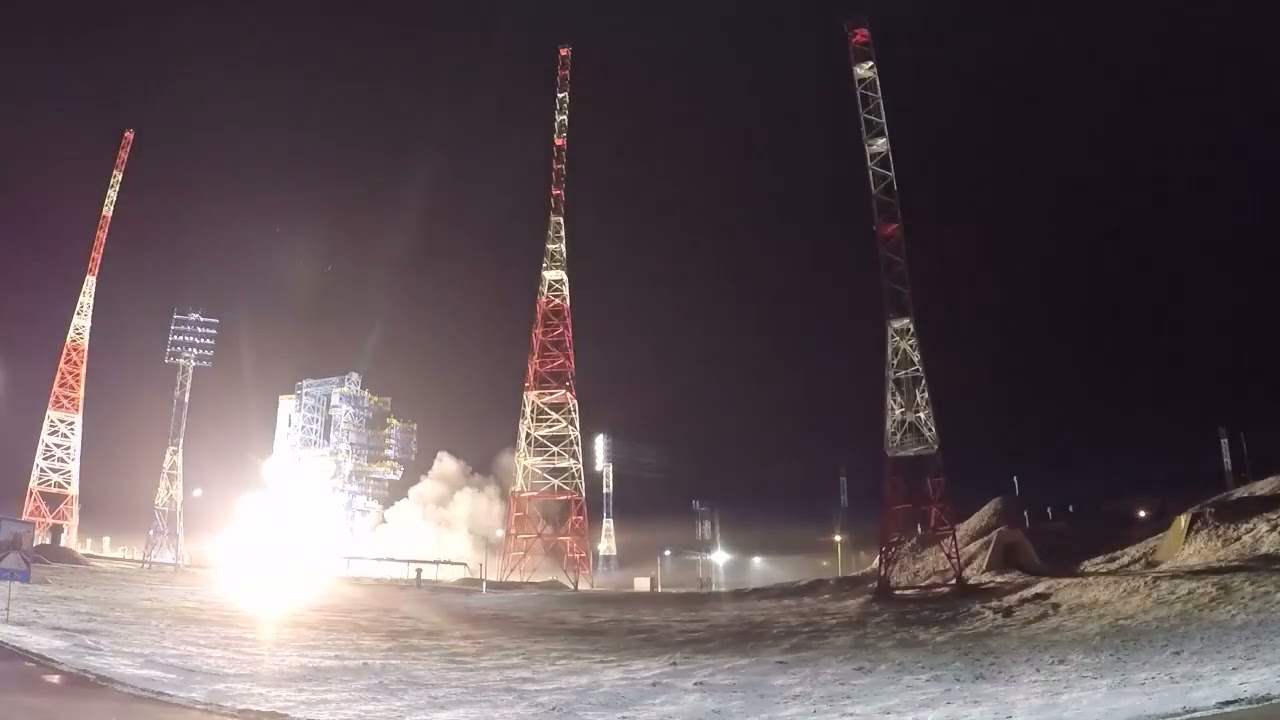 Пуск ракеты-носителя «Ангара-1.2» с космодрома Плесецк 29 апреля