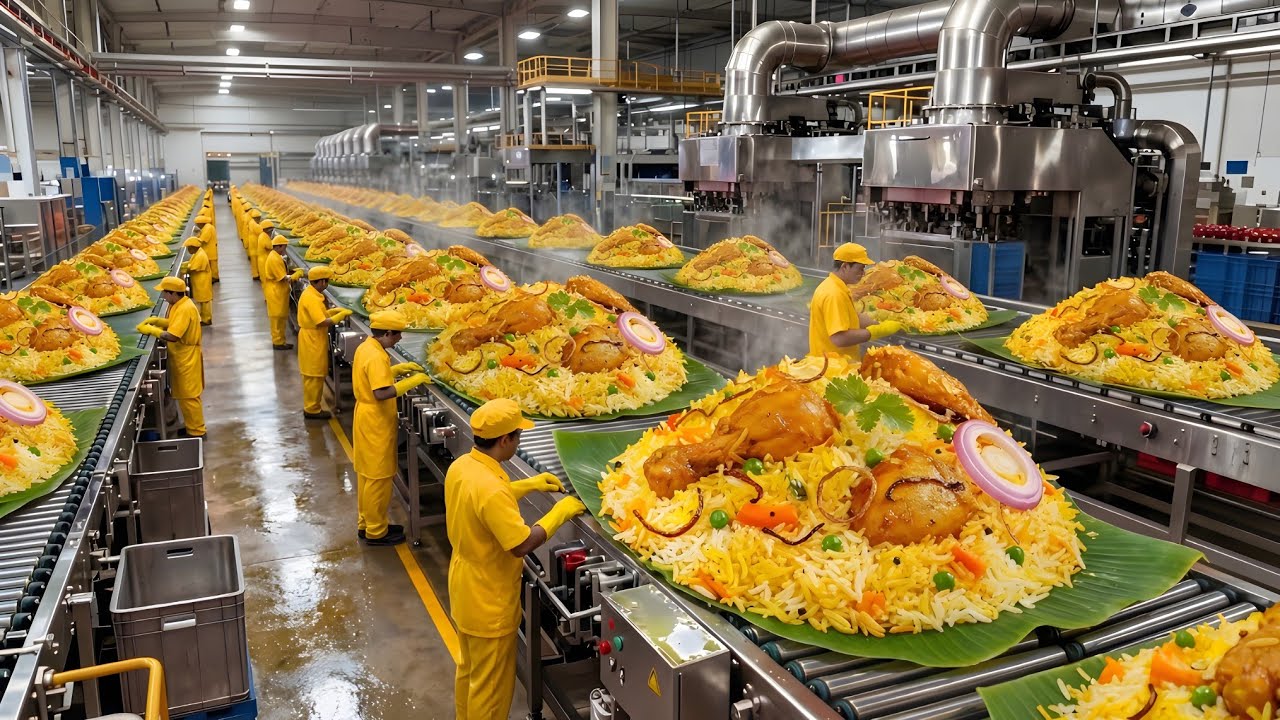 The King of Biryani: Most Satisfying Mass Production Process Ever!