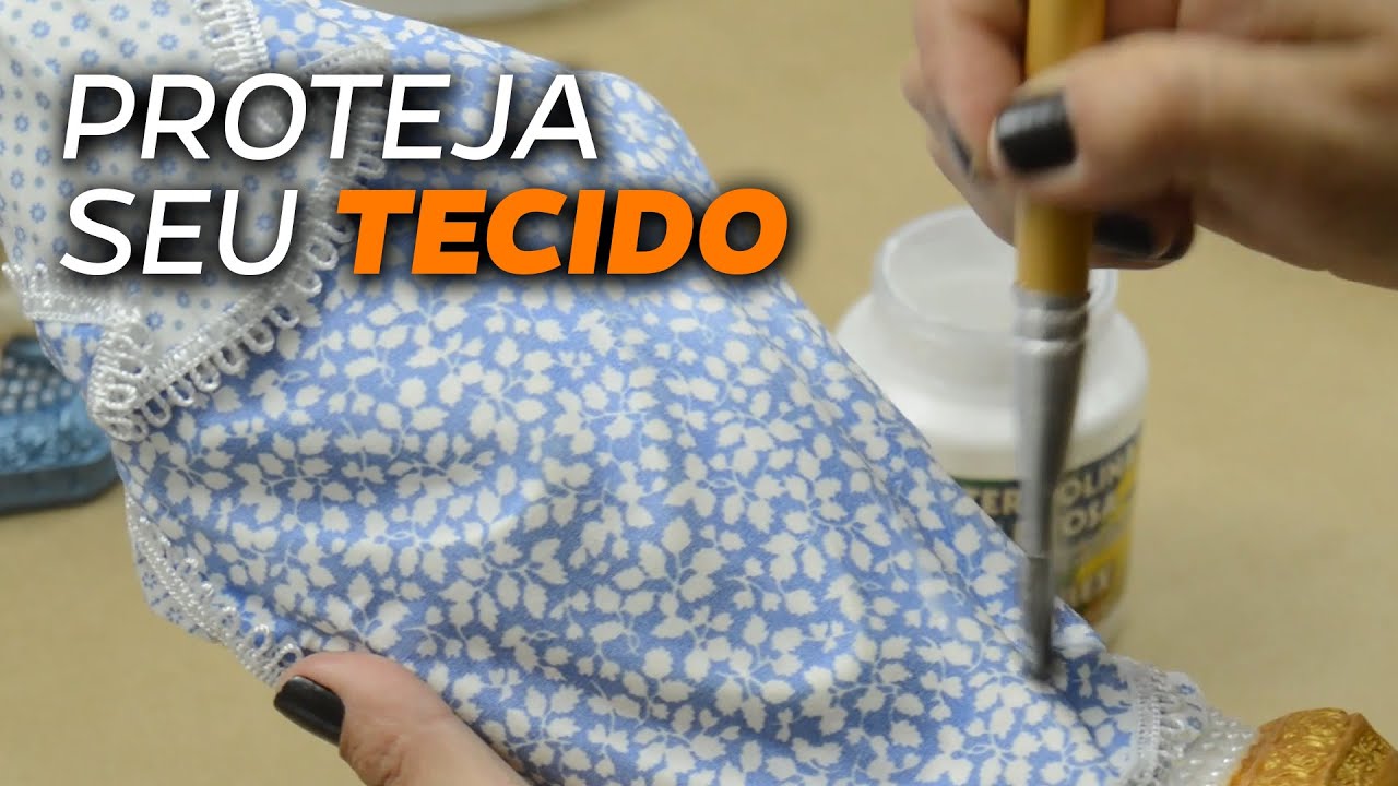COMO PROTEGER O TECIDO DA SUA PEÇA DE GESSO!