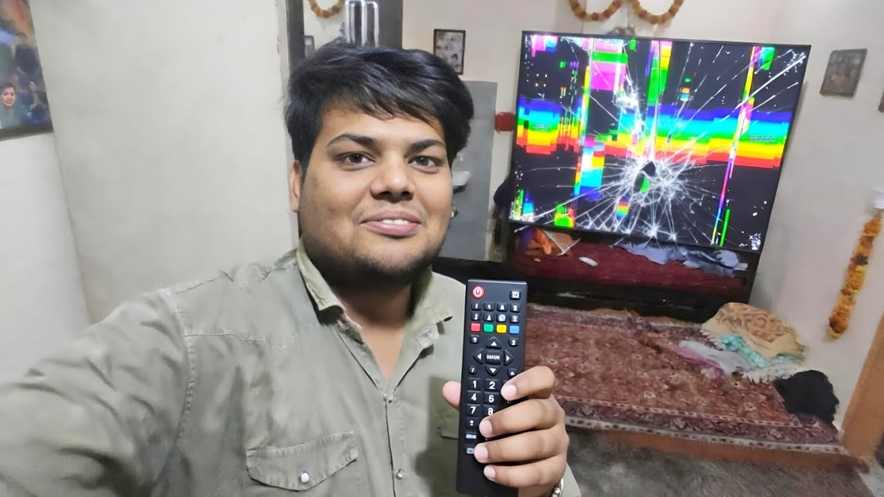 TV Toot Gaya 😭 *Prank Gone Wrong*