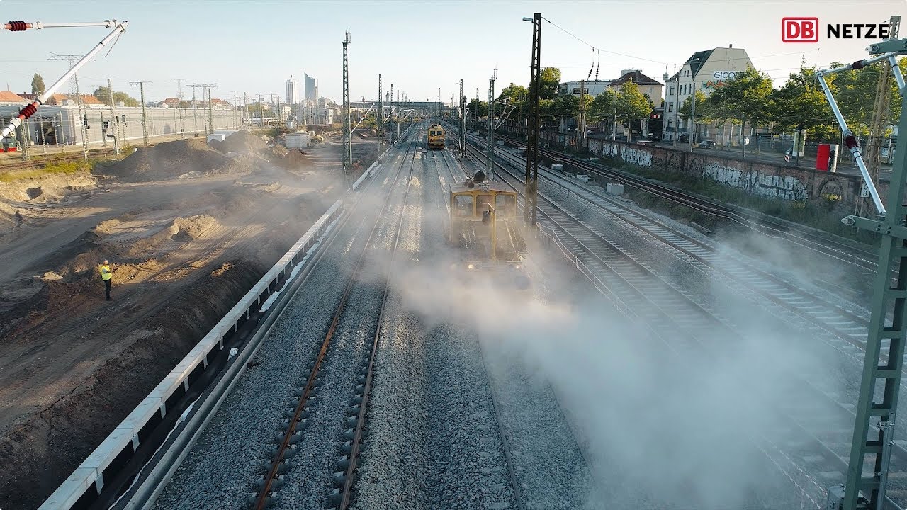 VDE 8: Einbindung des Bahnknotens Leipzig – Sperrpausen 2017