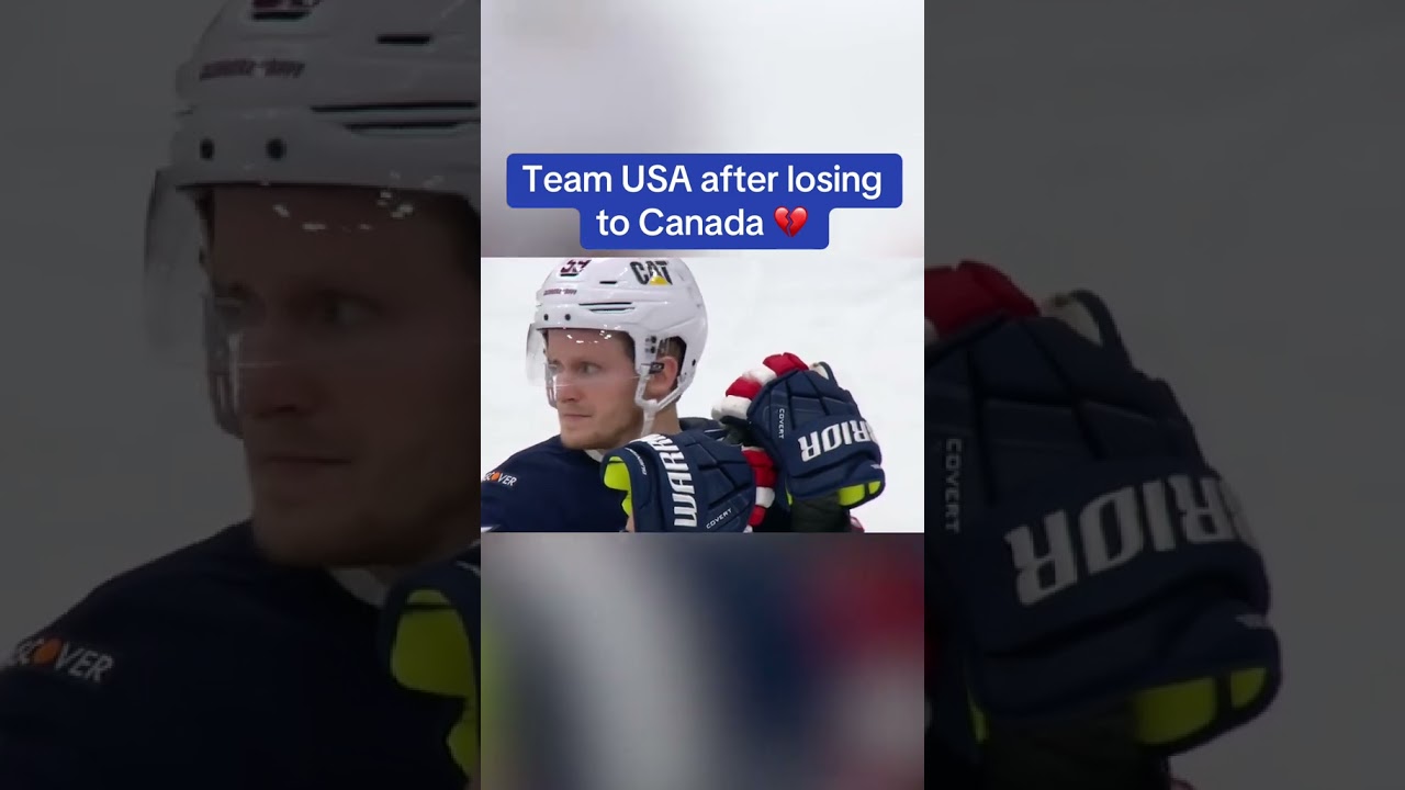 Team USA after losing to Canada 💔