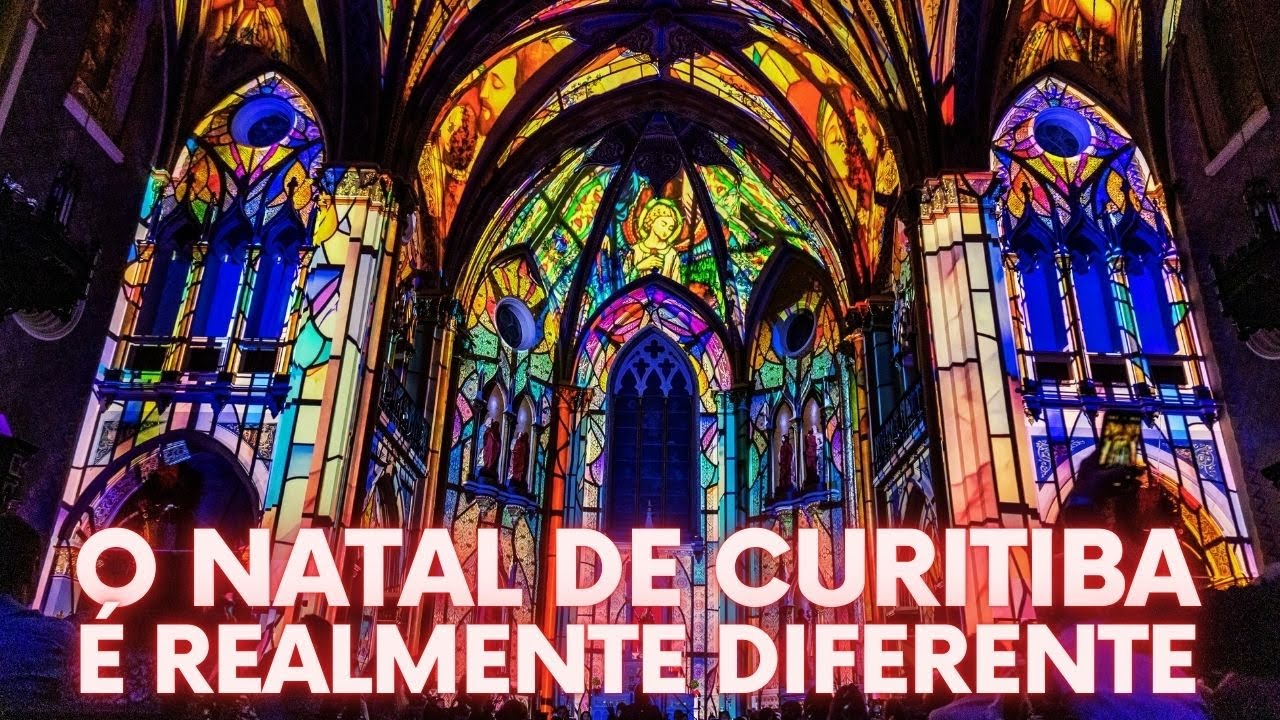 Catedral de Luz: um ESPETÁCULO INÉDITO no Natal de Curitiba