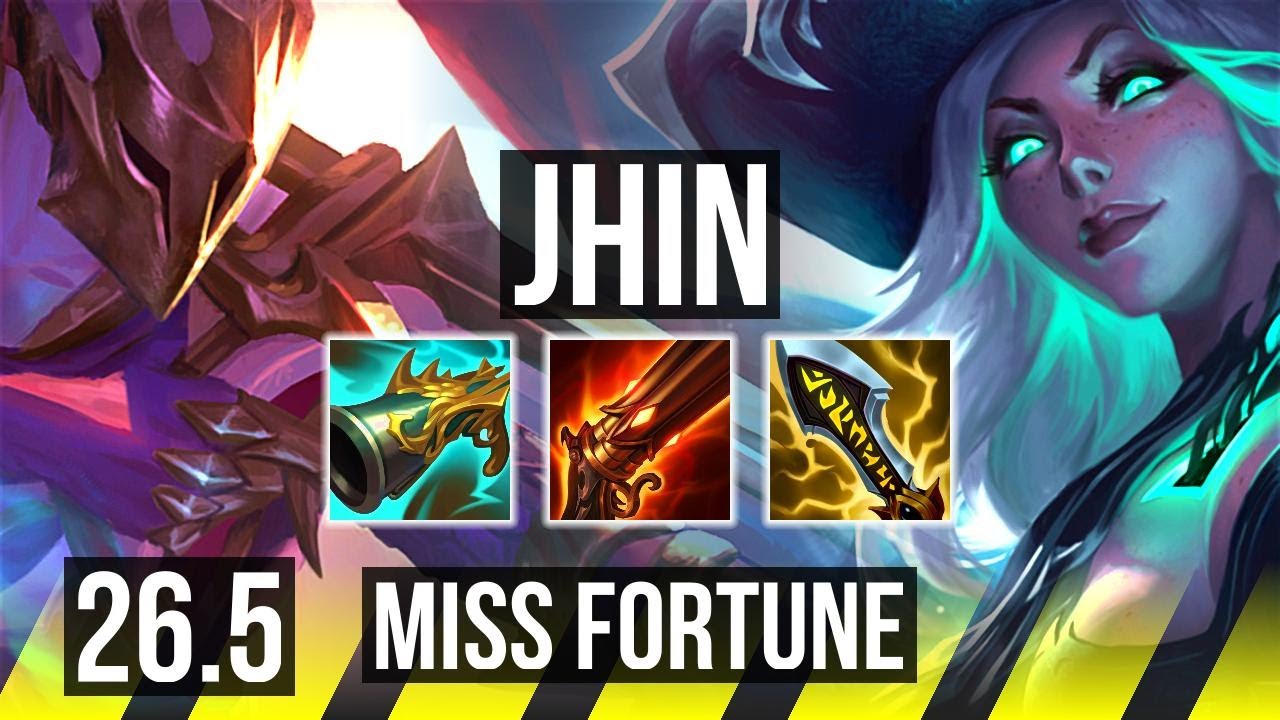 JHIN & Neeko vs MISS FORTUNE & Trundle (ADC) | KR Diamond | 26.5