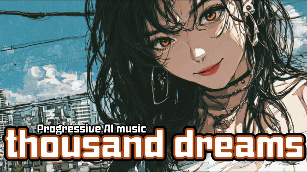 Thousand Dreams | Japanese Independent BAND l Progressive Rock AI カバー | Homare cover | city pop