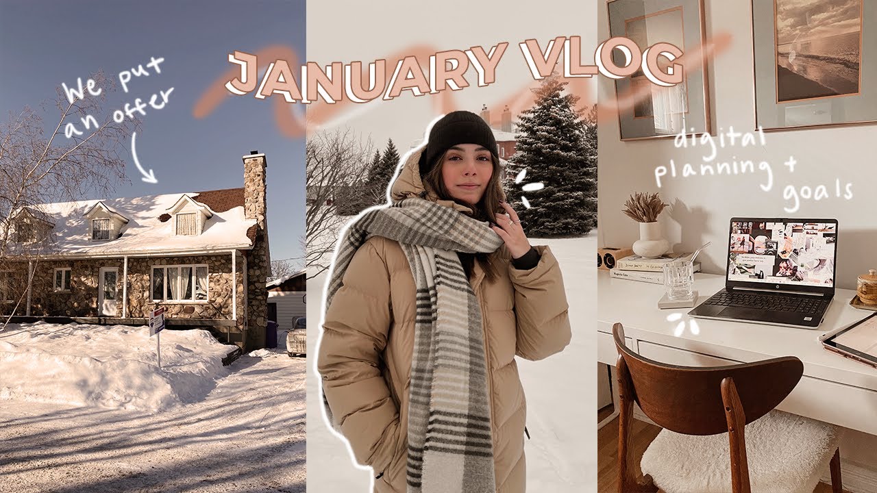 January vlog | life updates, house hunting, & 2022 goals
