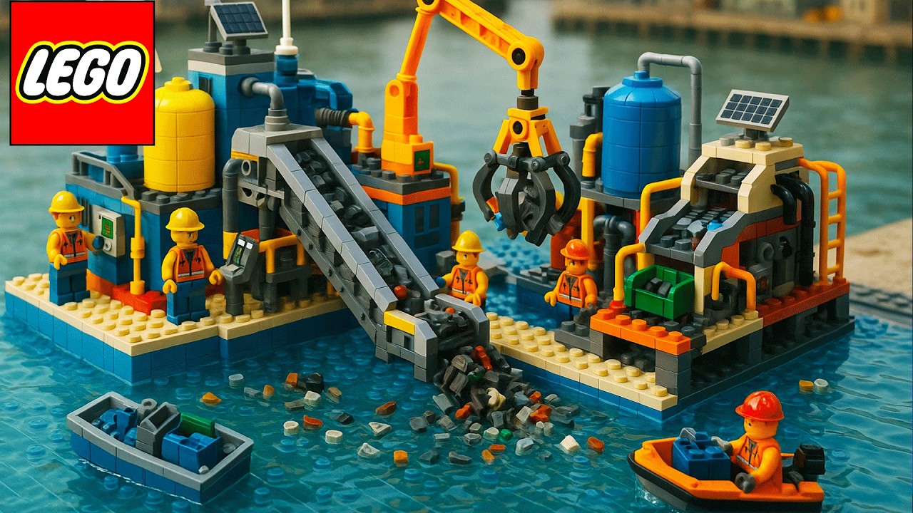 Lego Auto Tech | Fishing Boat Adventure: Catching the Biggest Fish!