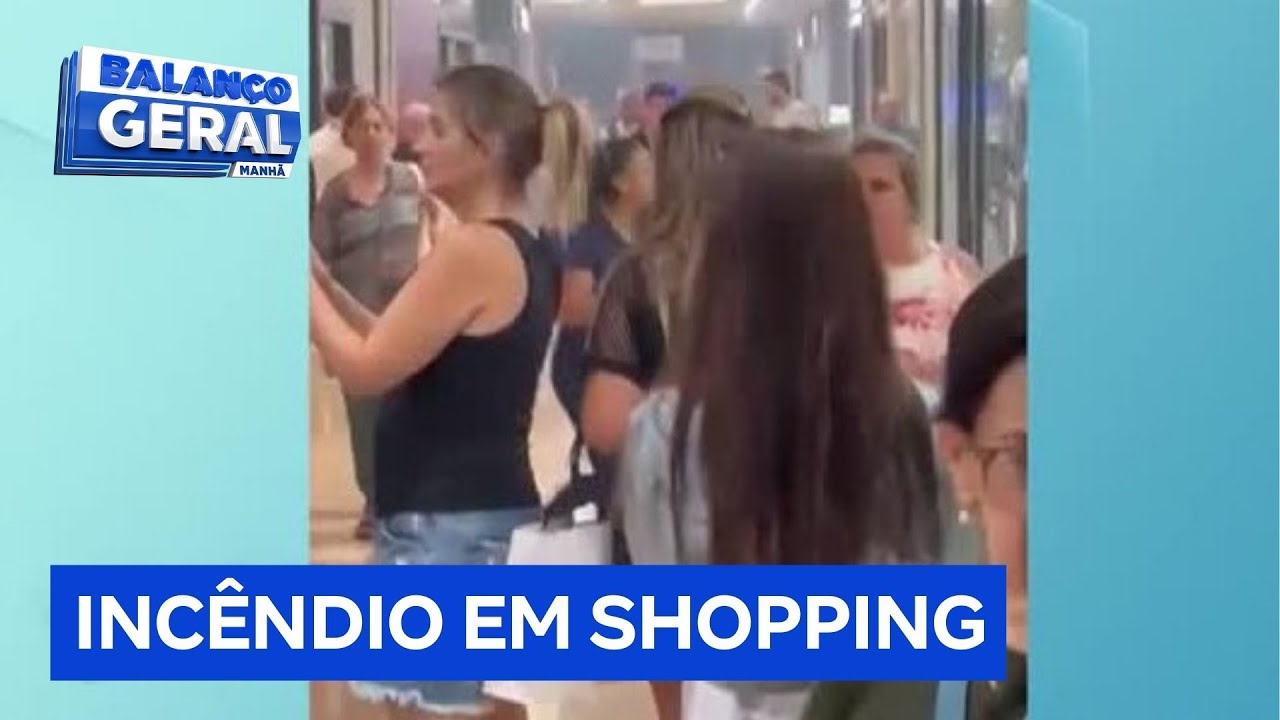 Shopping de Belo Horizonte (MG) é esvaziado após princípio de incêndio