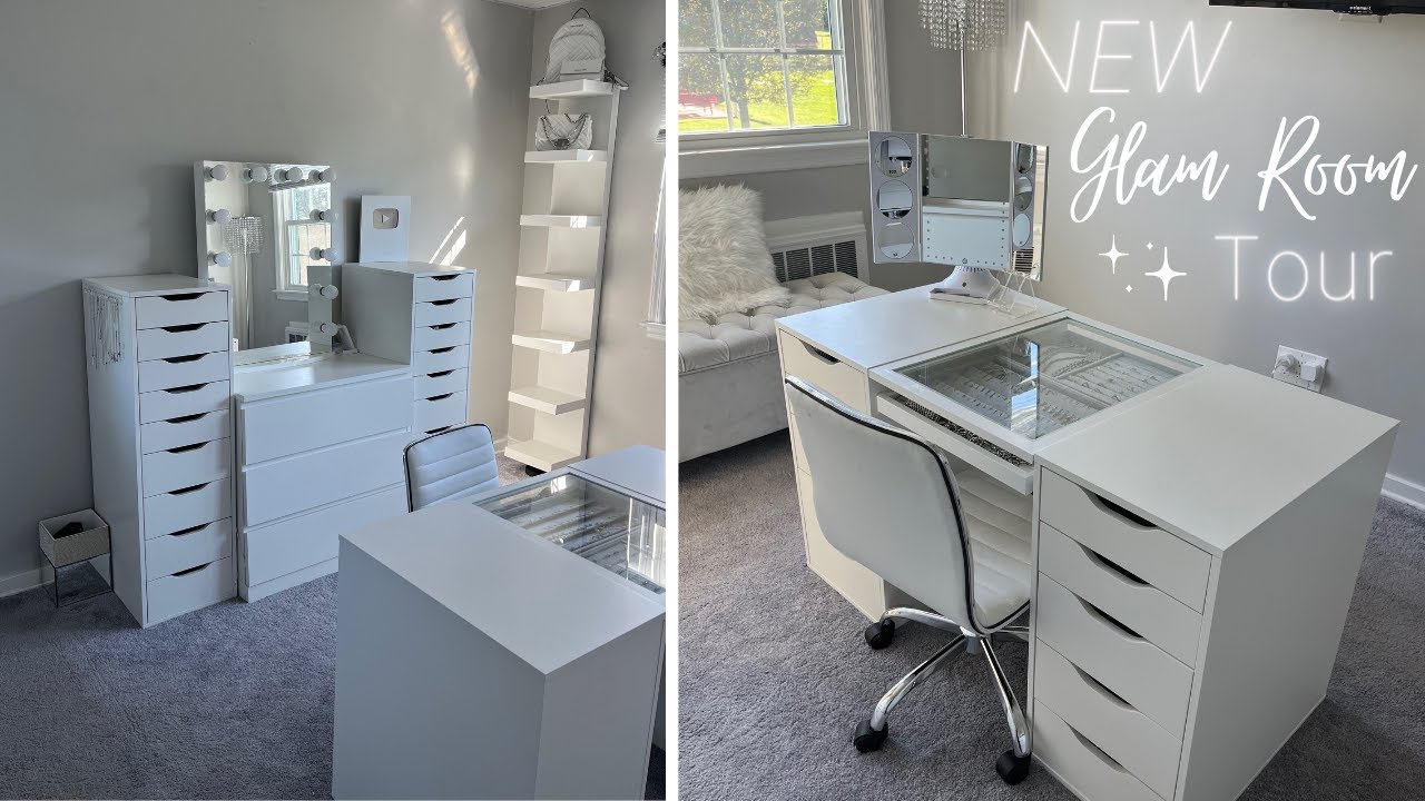 New Room Tour 2022! | Glam room + Bedroom MAKEOVER